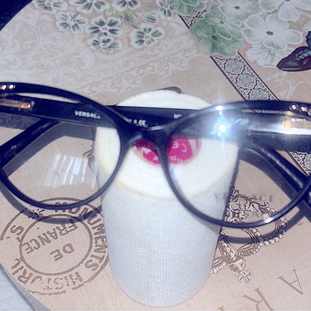 Black Versace new eyeglasses, wonderful  and elegant .
